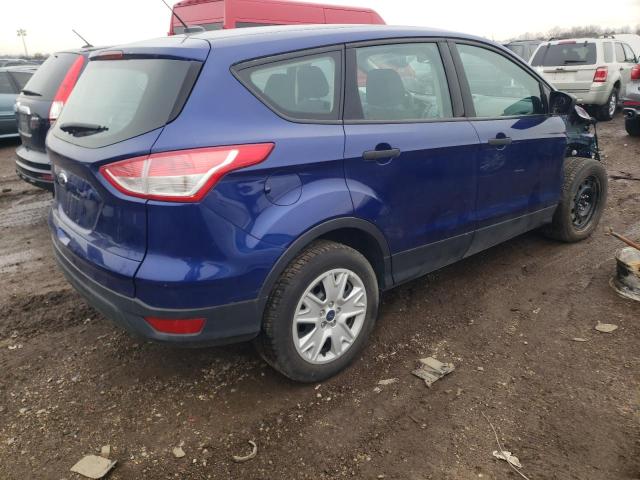 1FMCU0F77EUC42673 - 2014 FORD ESCAPE S BLUE photo 3