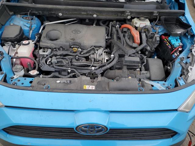 JTMRWRFV9KD009613 - 2019 TOYOTA RAV4 XLE BLUE photo 11