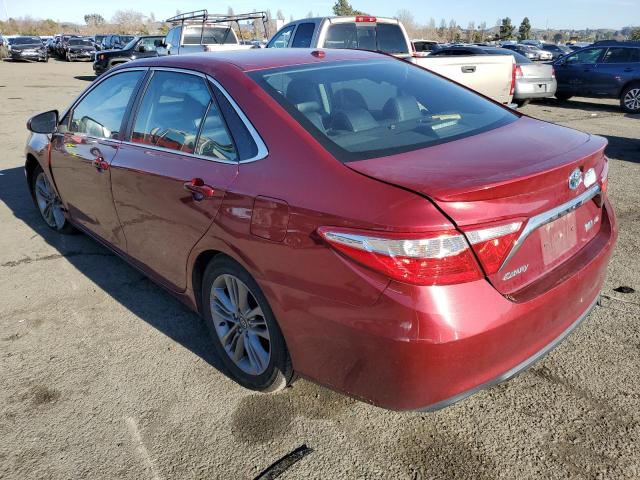 4T1BD1FK4GU193876 - 2016 TOYOTA CAMRY HYBRID MAROON photo 2