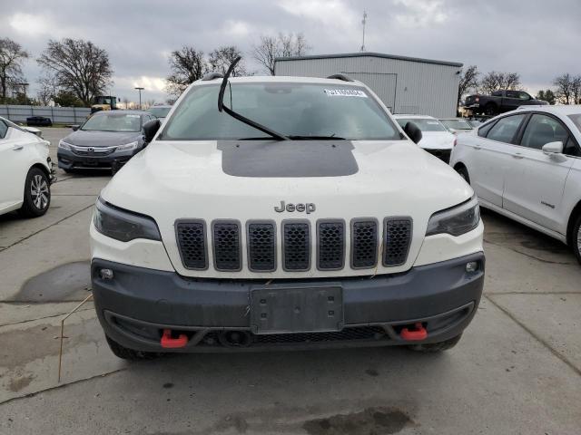 1C4PJMBX1KD245303 - 2019 JEEP CHEROKEE TRAILHAWK WHITE photo 5