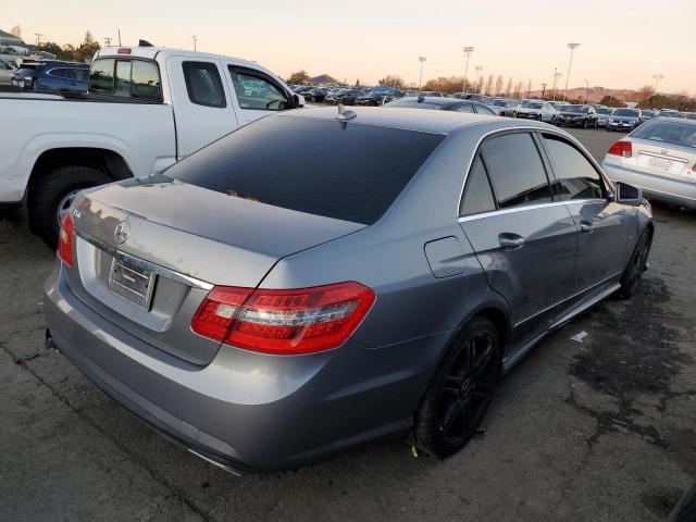 WDDHF5GB9BA274645 - 2011 MERCEDES-BENZ E 350 GRAY photo 3