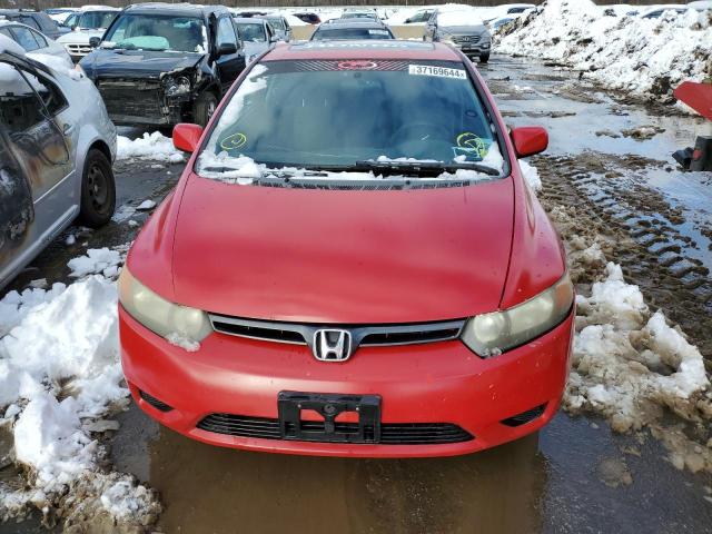 2HGFG12886H552186 - 2006 HONDA CIVIC EX RED photo 5