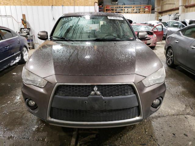 JA4JT5AX0BU013907 - 2011 MITSUBISHI OUTLANDER GT GRAY photo 5