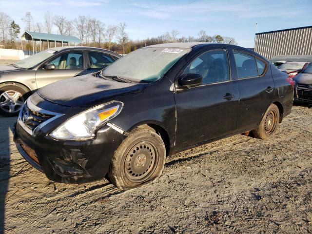 3N1CN7AP3GL912785 - 2016 NISSAN VERSA S BLACK photo 1