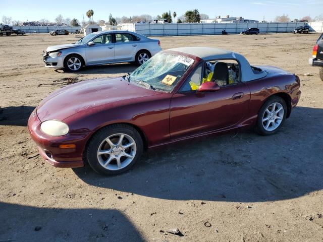 JM1NB3538Y0153399 - 2000 MAZDA MX-5 MIATA BASE BURGUNDY photo 1