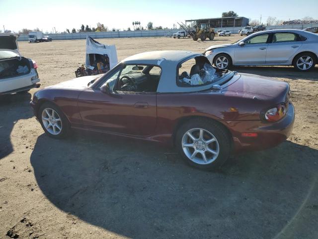 JM1NB3538Y0153399 - 2000 MAZDA MX-5 MIATA BASE BURGUNDY photo 2