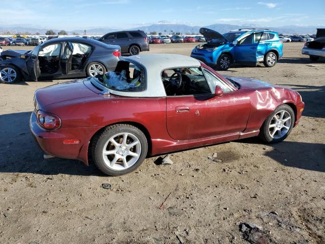 JM1NB3538Y0153399 - 2000 MAZDA MX-5 MIATA BASE BURGUNDY photo 3
