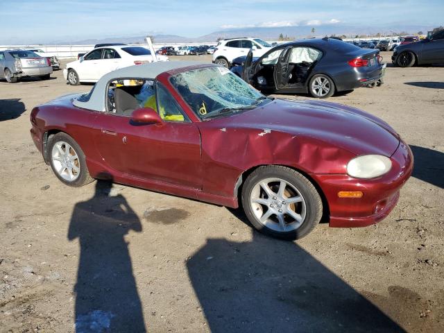 JM1NB3538Y0153399 - 2000 MAZDA MX-5 MIATA BASE BURGUNDY photo 4