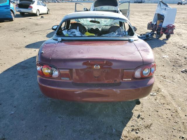 JM1NB3538Y0153399 - 2000 MAZDA MX-5 MIATA BASE BURGUNDY photo 6