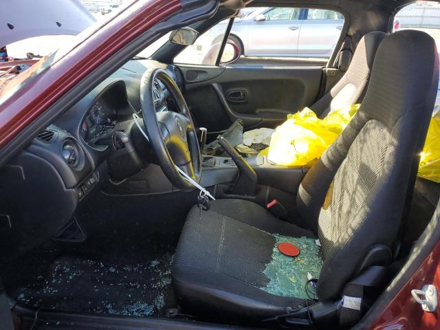 JM1NB3538Y0153399 - 2000 MAZDA MX-5 MIATA BASE BURGUNDY photo 7