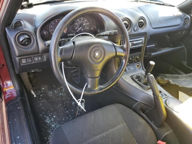 JM1NB3538Y0153399 - 2000 MAZDA MX-5 MIATA BASE BURGUNDY photo 8