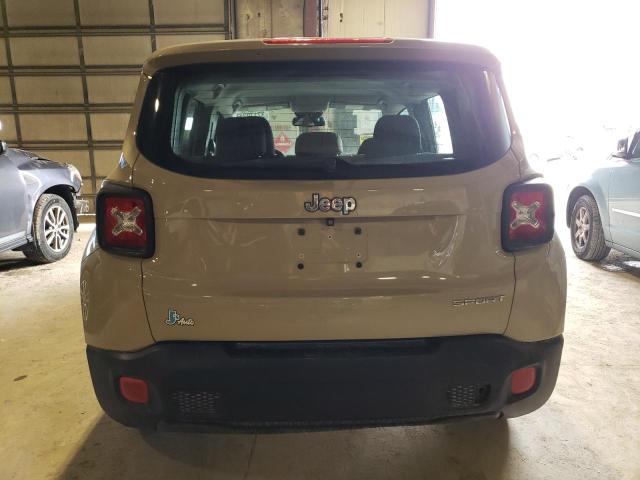 ZACCJAAT0FPB55699 - 2015 JEEP RENEGADE SPORT TAN photo 6