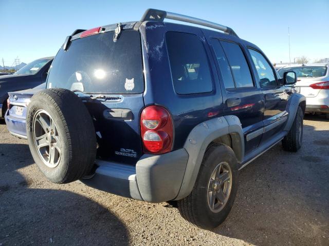 1J4GK38K06W195078 - 2006 JEEP LIBERTY RENEGADE BLUE photo 3