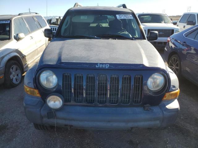 1J4GK38K06W195078 - 2006 JEEP LIBERTY RENEGADE BLUE photo 5