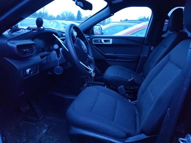 1FM5K8AB7MGA19880 - 2021 FORD EXPLORER POLICE INTERCEPTOR Schwarz Foto 7