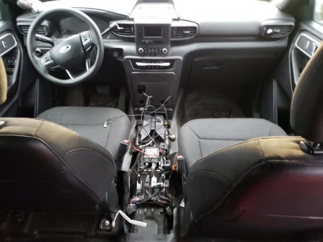 1FM5K8AB7MGA19880 - 2021 FORD EXPLORER POLICE INTERCEPTOR Schwarz Foto 8