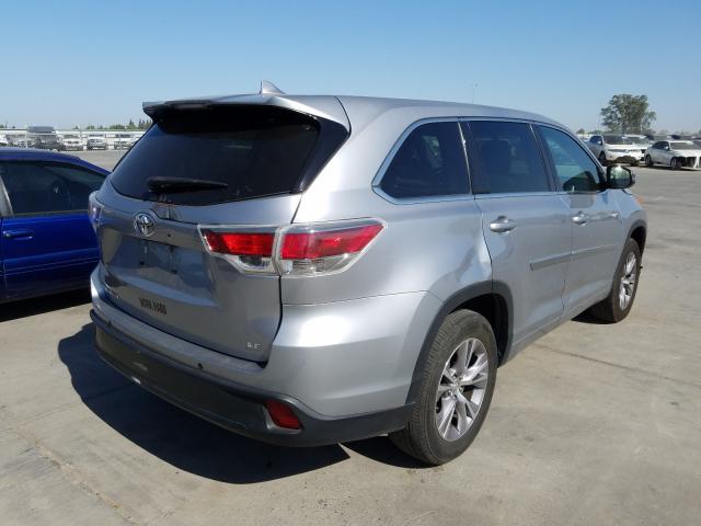 5TDZKRFHXFS076480 - 2015 TOYOTA HIGHLANDER LE  photo 4