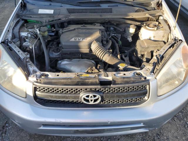 JTEGD20V740028454 - 2004 TOYOTA RAV4 SILVER photo 11