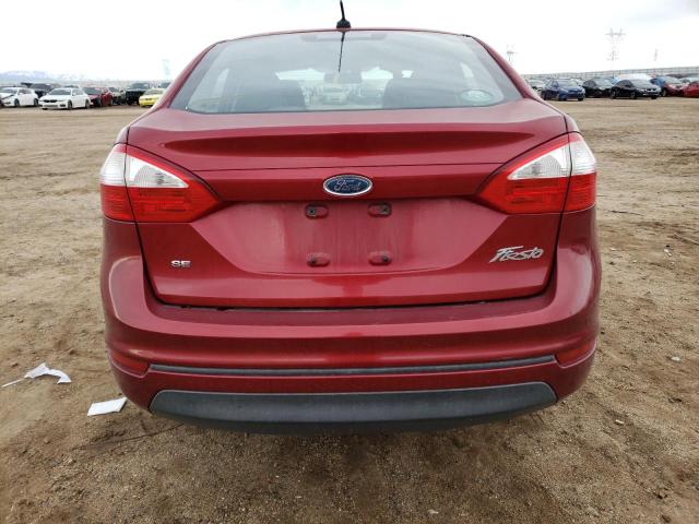 3FADP4BJ1EM145410 - 2014 FORD FIESTA SE RED photo 6