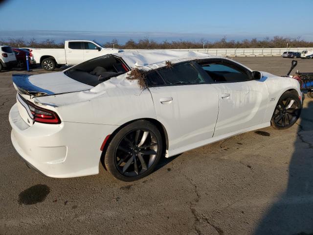 2C3CDXGJ3KH554077 - 2019 DODGE CHARGER SCAT PACK WHITE photo 3