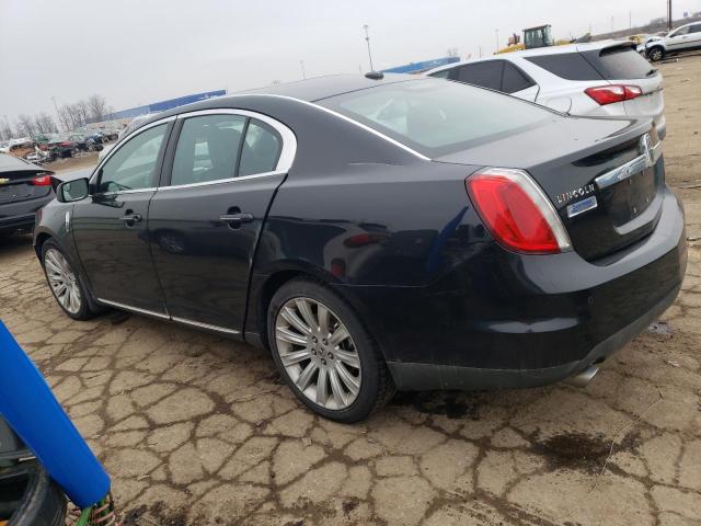 1LNHL9DR1AG600571 - 2010 LINCOLN MKS BLACK photo 2