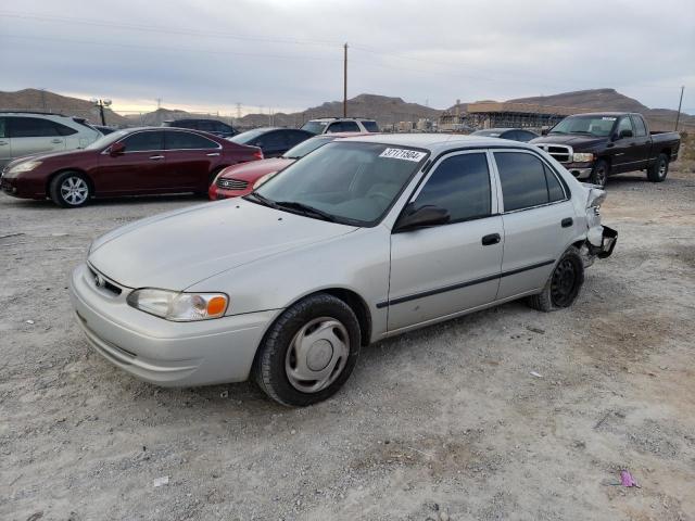 1NXBR12E5YZ372768 - 2000 TOYOTA COROLLA VE GRAY photo 1