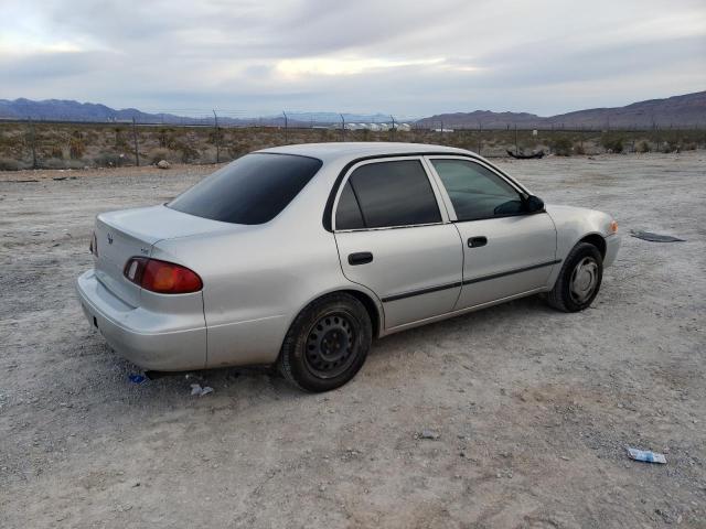 1NXBR12E5YZ372768 - 2000 TOYOTA COROLLA VE GRAY photo 3