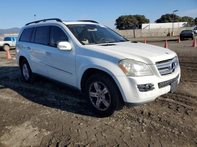 4JGBF71E77A143439 - 2007 MERCEDES-BENZ GL 450 4MATIC WHITE photo 4