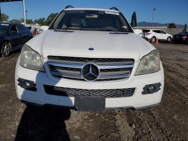 4JGBF71E77A143439 - 2007 MERCEDES-BENZ GL 450 4MATIC WHITE photo 5