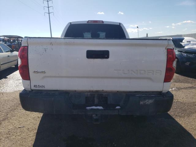 5TFUW5F15EX396373 - 2014 TOYOTA TUNDRA DOUBLE CAB SR/SR5 WHITE photo 6