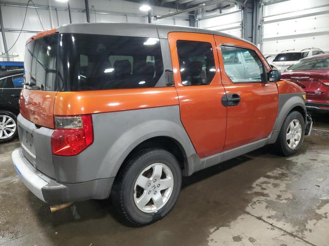 5J6YH18534L003961 - 2004 HONDA ELEMENT EX ORANGE photo 3