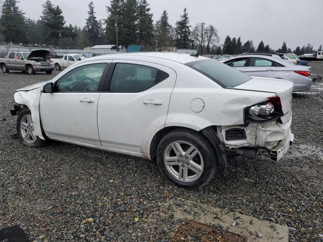 1B3BD1FB0BN601833 - 2011 DODGE AVENGER MAINSTREET WHITE photo 2