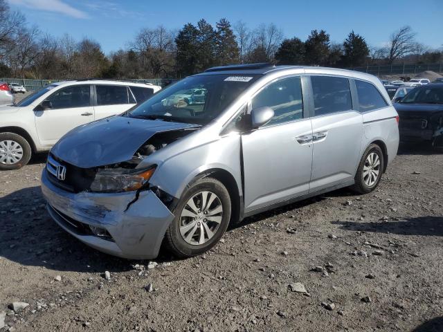 5FNRL5H66HB014602 - 2017 HONDA ODYSSEY EXL SILVER photo 1