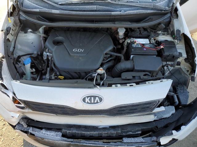 KNADM5A36C6015452 - 2012 KIA RIO LX SILVER photo 11