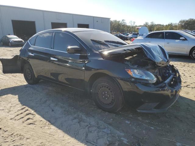 3N1AB7APXKY257617 - 2019 NISSAN SENTRA S BLACK photo 4