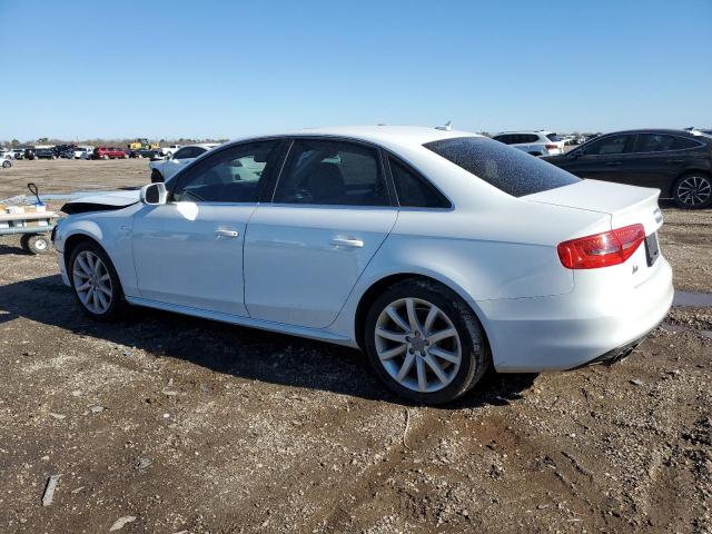 WAUBFAFL0EN030668 - 2014 AUDI A4 PREMIUM WHITE photo 2