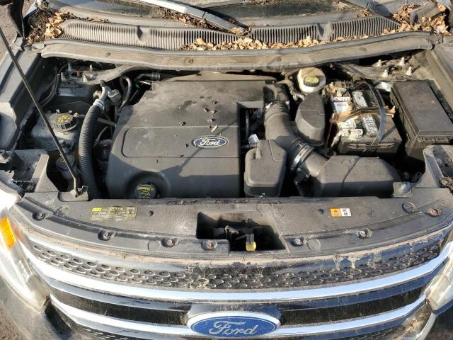 1FMHK8F85CGA02598 - 2012 FORD EXPLORER LIMITED BLACK photo 11