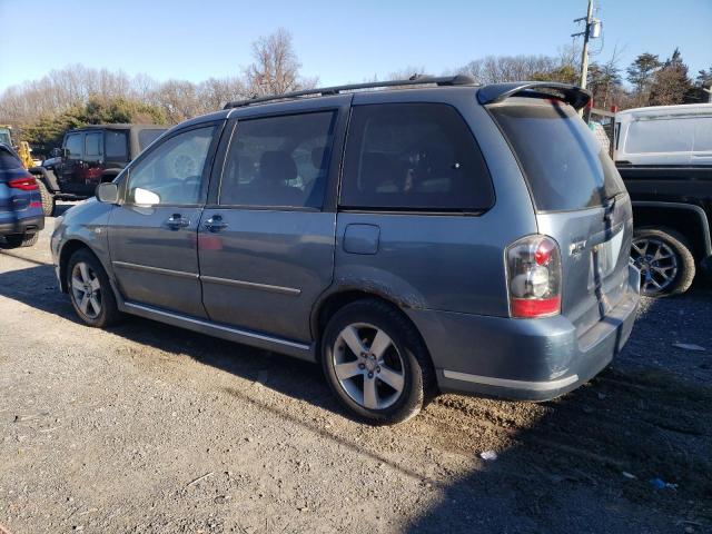 JM3LW28J440528612 - 2004 MAZDA MPV WAGON BLUE photo 2