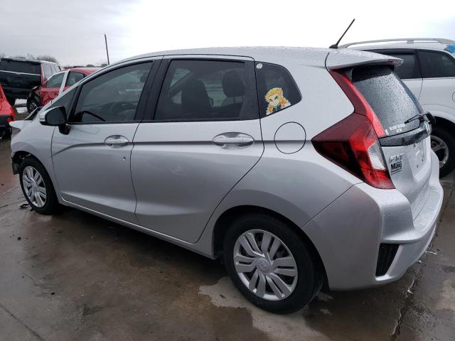 JHMGK5H50GS015892 - 2016 HONDA FIT LX SILVER photo 2