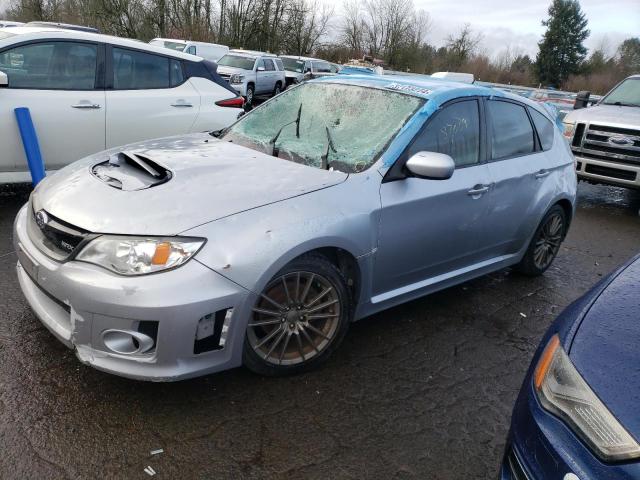 JF1GR7E65DG210168 - 2013 SUBARU IMPREZA WRX SILVER photo 1