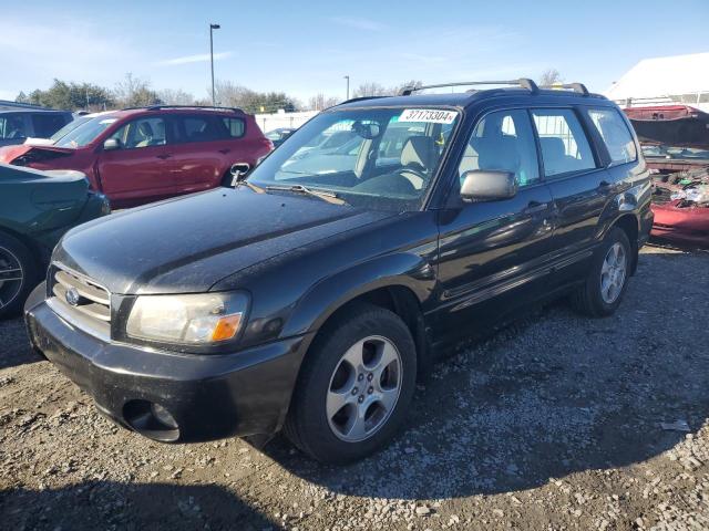 JF1SG65664H755123 - 2004 SUBARU FORESTER 2.5XS Czarny zdjęcie 1
