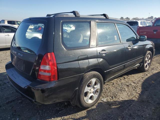 JF1SG65664H755123 - 2004 SUBARU FORESTER 2.5XS Czarny zdjęcie 3