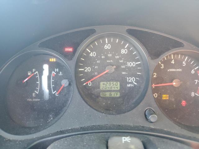 JF1SG65664H755123 - 2004 SUBARU FORESTER 2.5XS Czarny zdjęcie 9