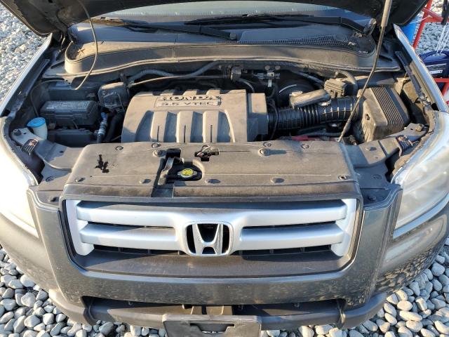 2HKYF18626H509440 - 2006 HONDA PILOT EX GRAY photo 11