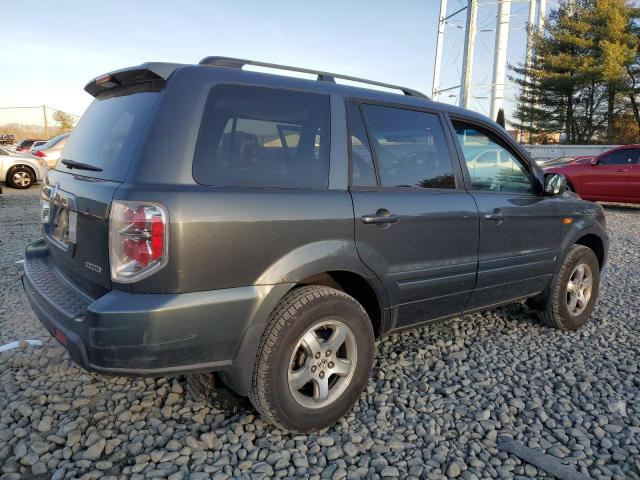 2HKYF18626H509440 - 2006 HONDA PILOT EX GRAY photo 3