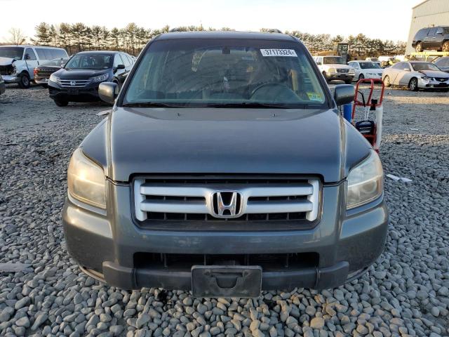 2HKYF18626H509440 - 2006 HONDA PILOT EX GRAY photo 5