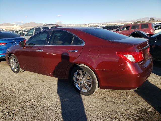 JTHBJ46G772076457 - 2007 LEXUS ES 350 BURGUNDY photo 2