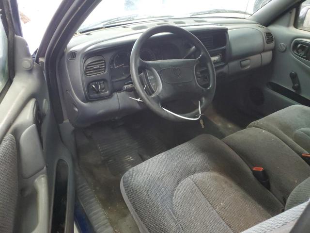 1B7GL22X0XS121427 - 1999 DODGE DAKOTA BLUE photo 8