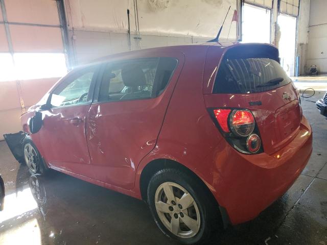 1G1JB6SHXD4179840 - 2013 CHEVROLET SONIC LS RED photo 2