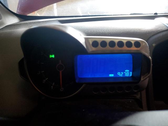 1G1JB6SHXD4179840 - 2013 CHEVROLET SONIC LS 红色 照片 9